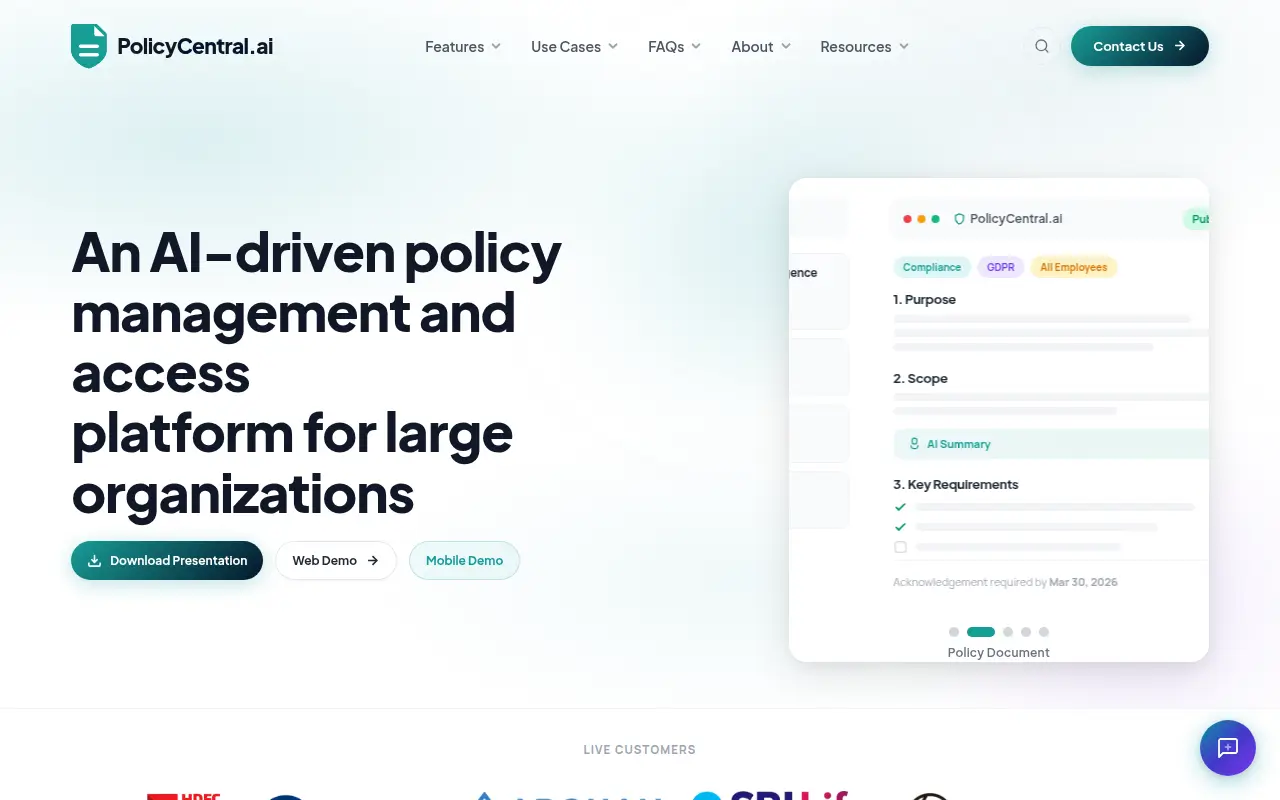 PolicyCentral.ai