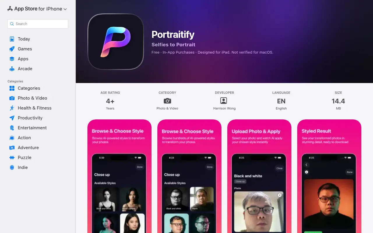 Portraitify