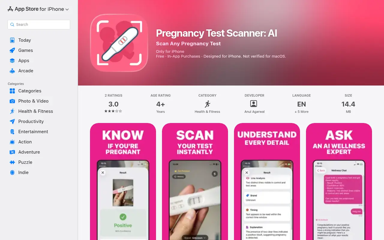 Pregnancy AI Tst