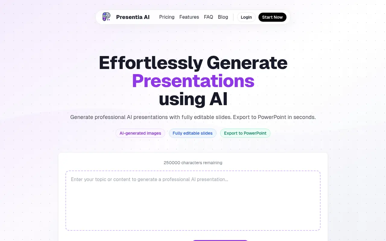 Presentia AI