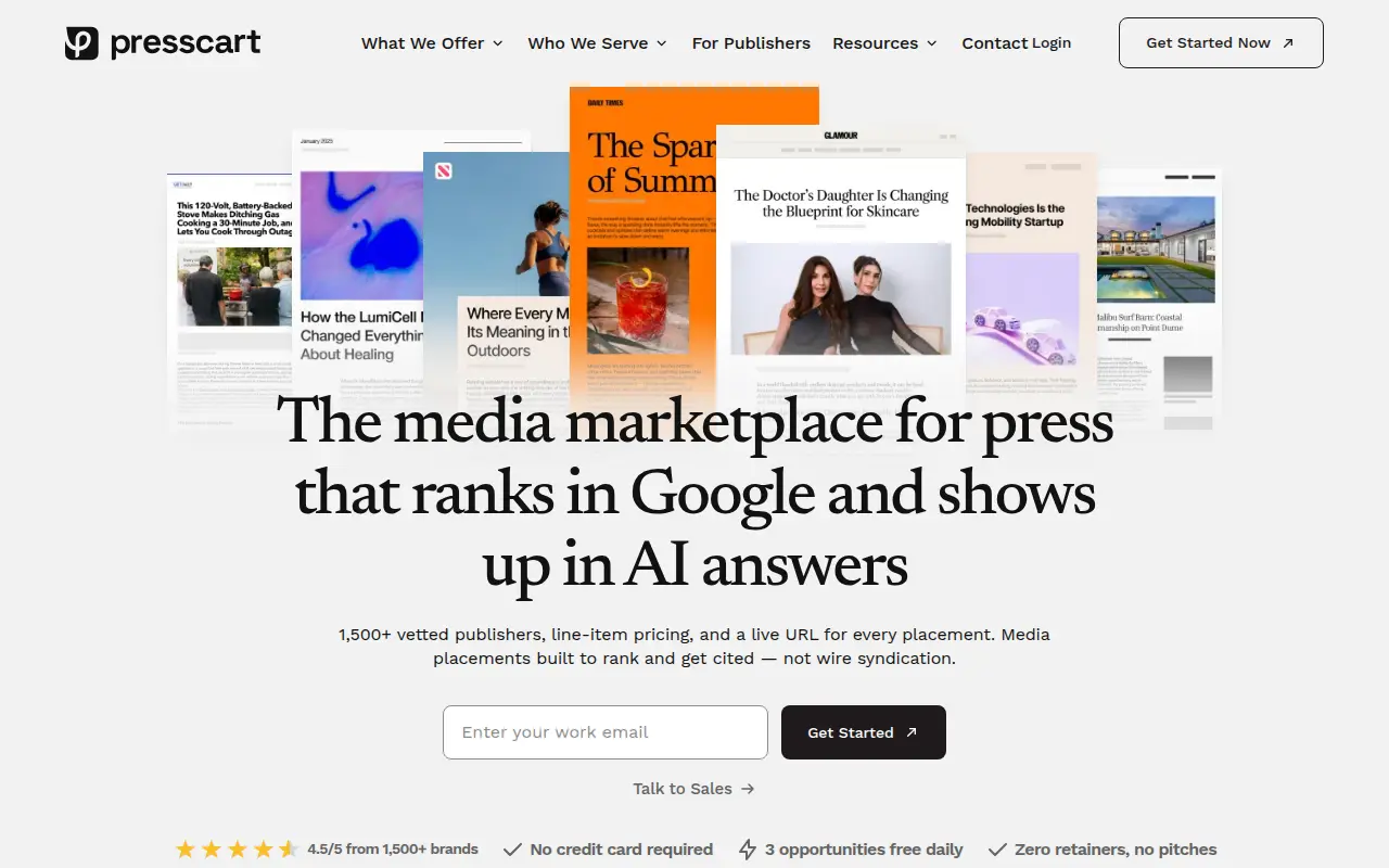 Presscart