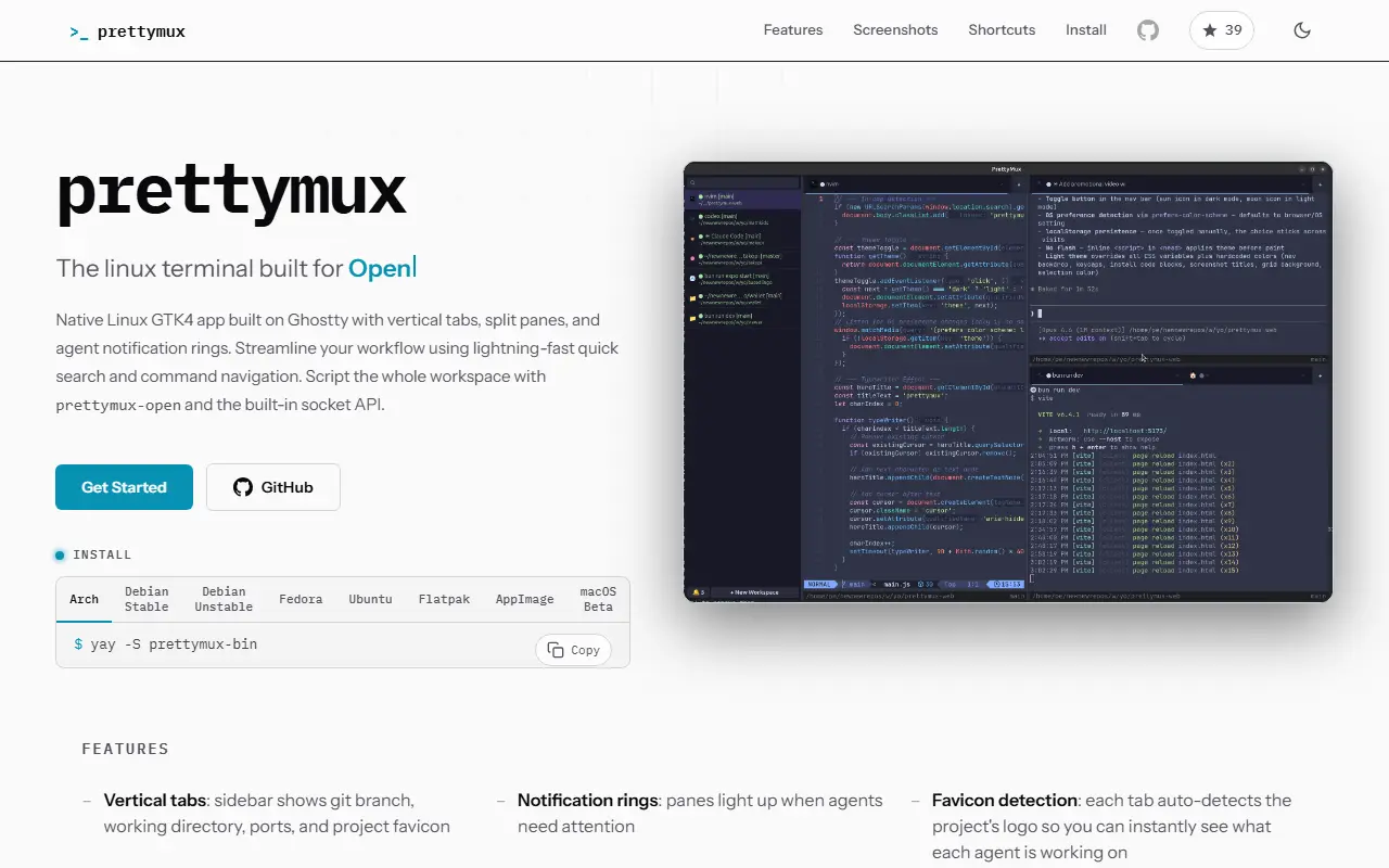 PrettyMux