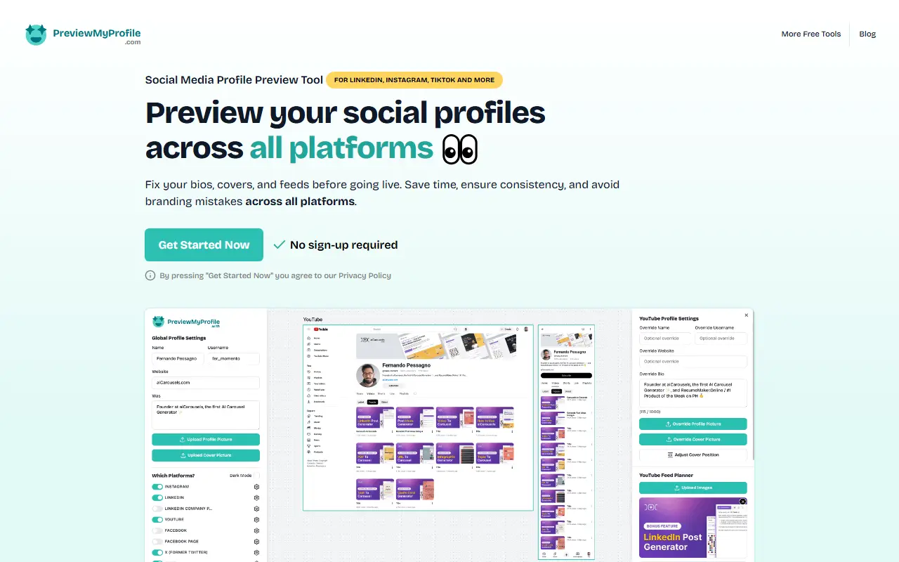 PreviewMyProfile