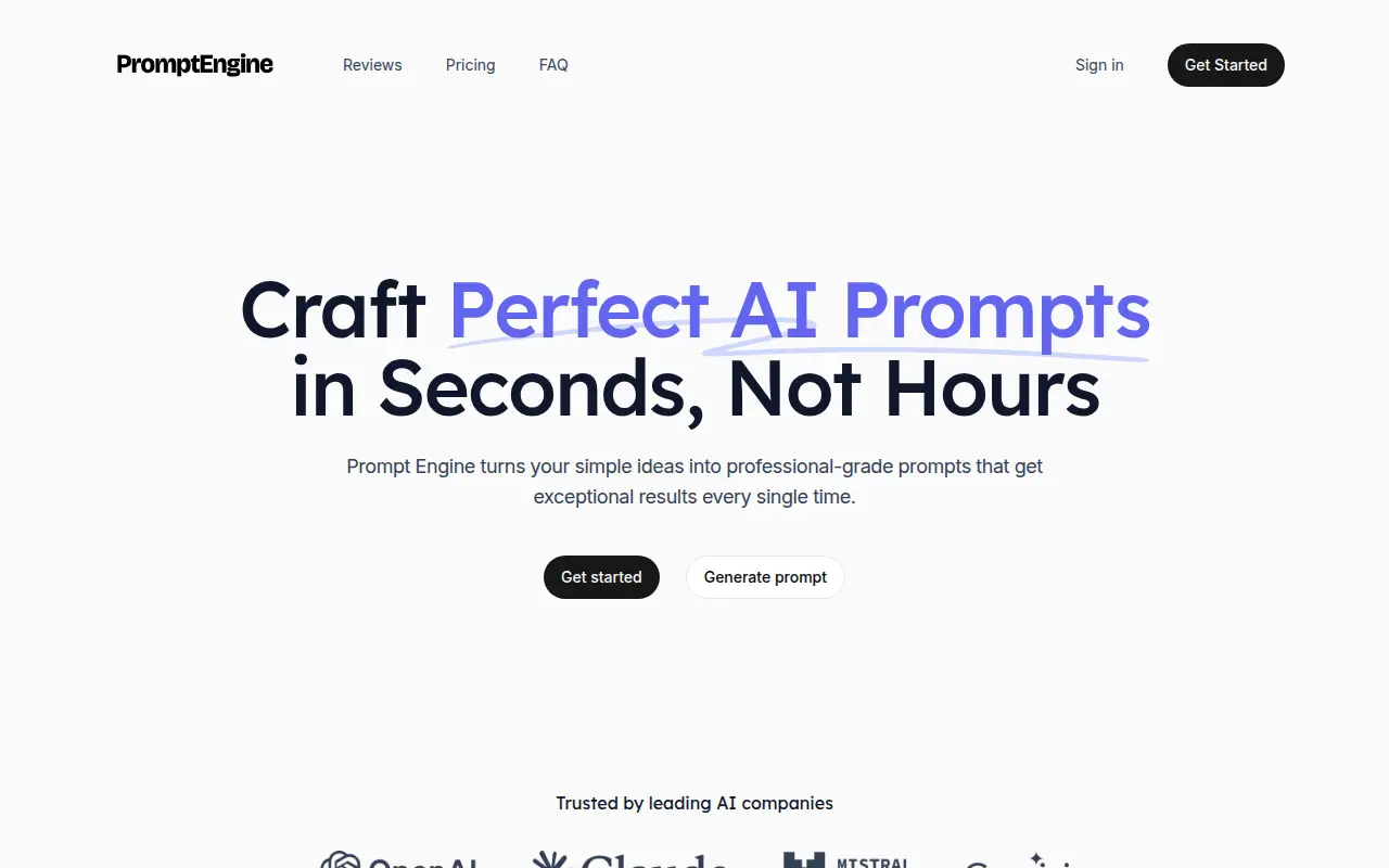 Prompt Engine
