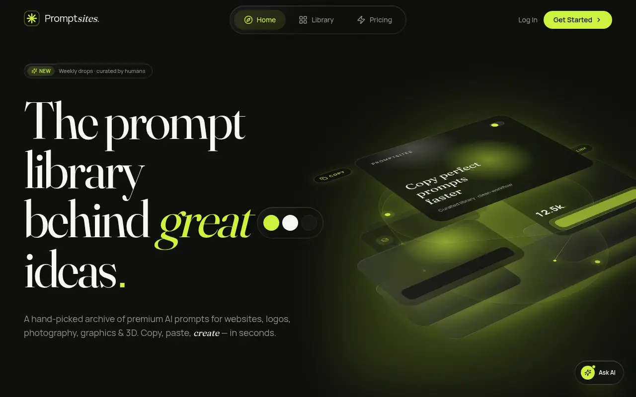 Prompt Sites