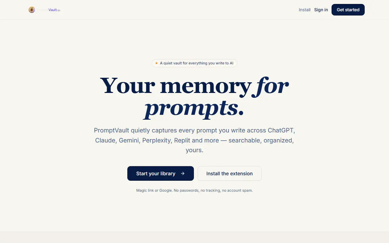 PromptVault