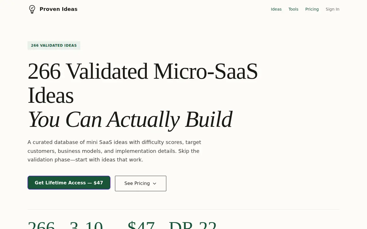 ProvenIdeas