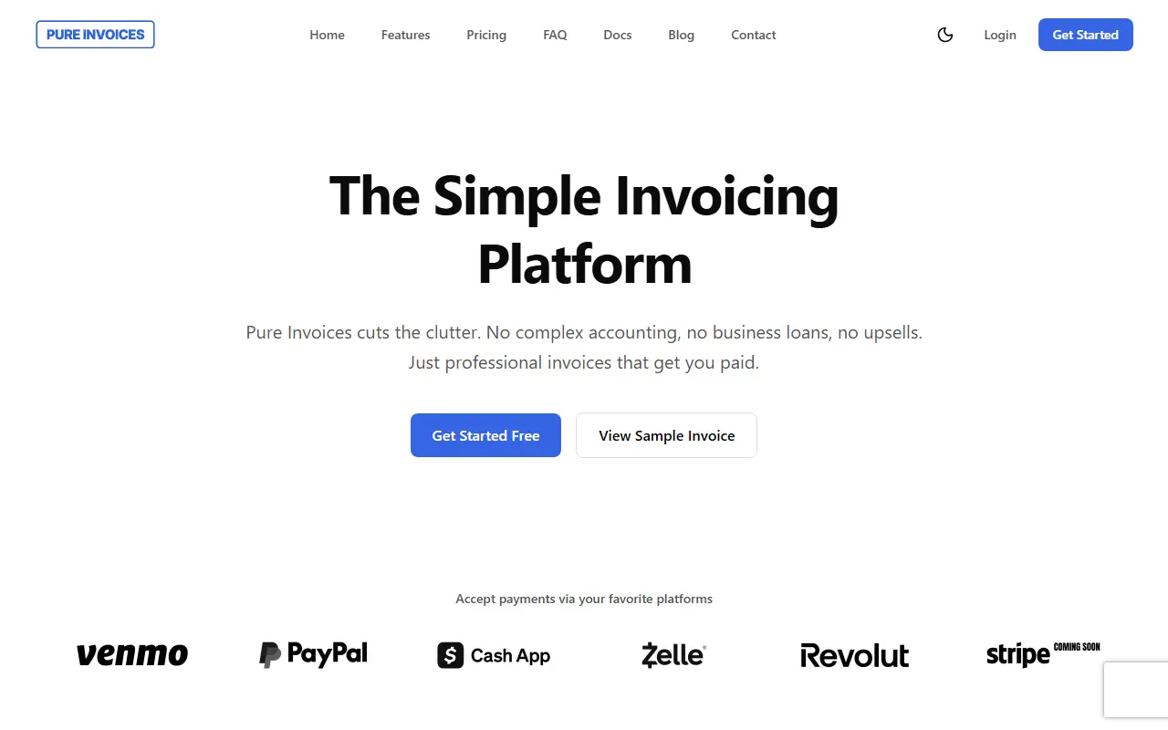 Pure Invoices