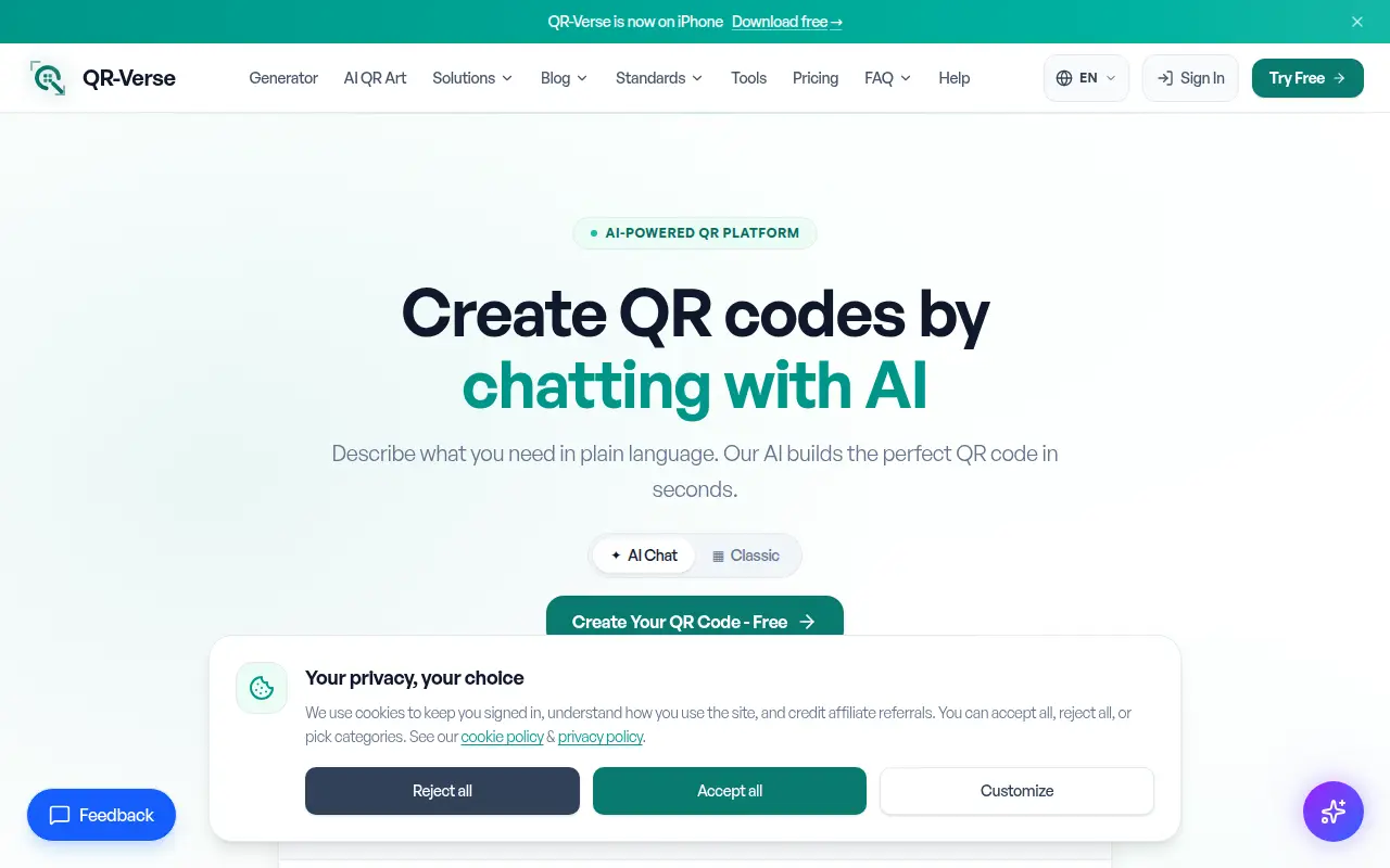 QR-Verse