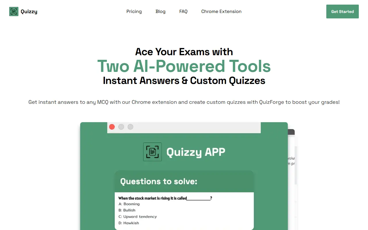 Quizzy App