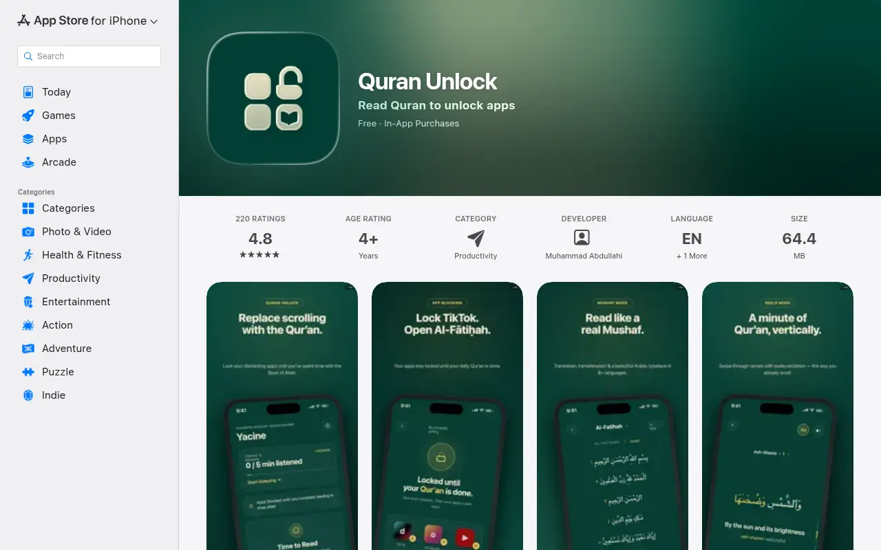 Quran Unlock