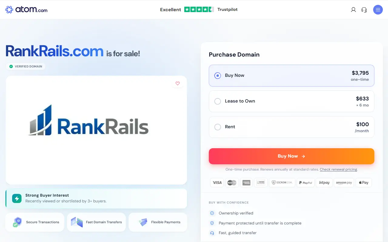 Rank Rails