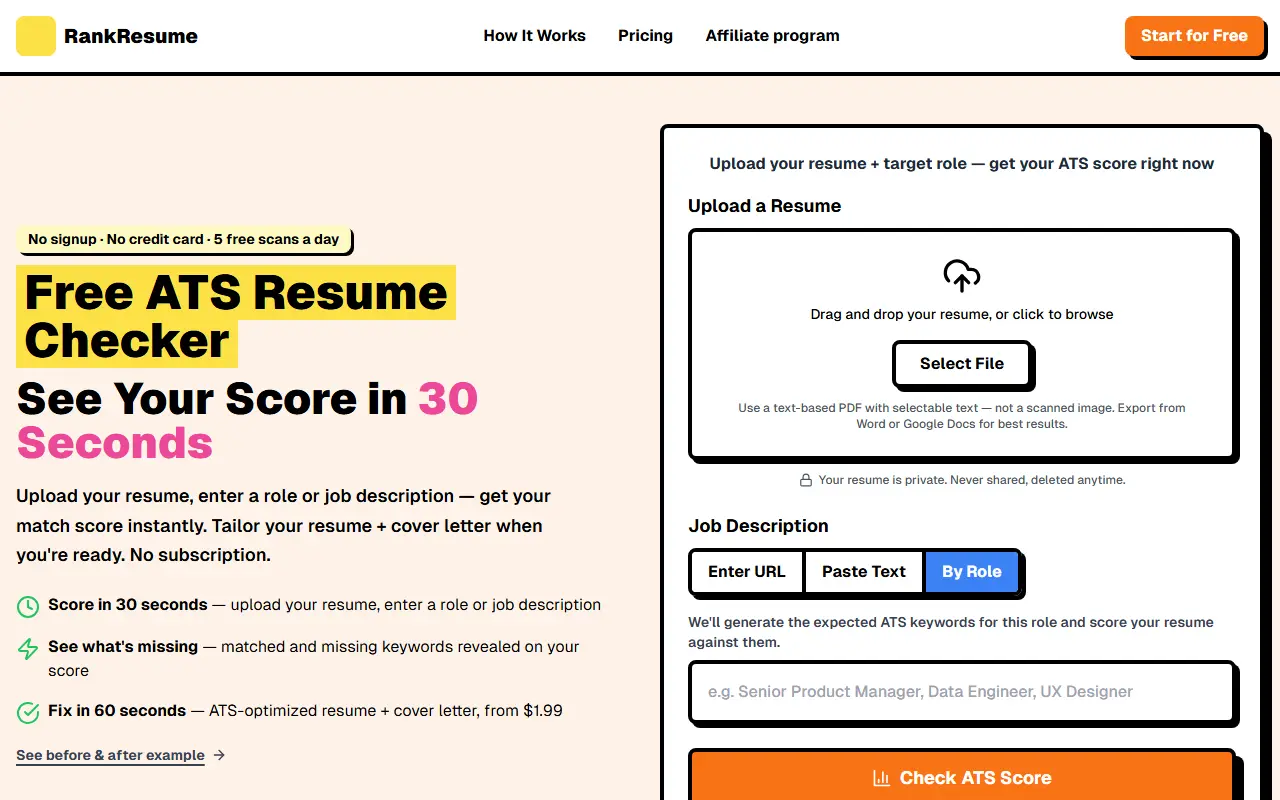 RankResume - $778 verified revenue
