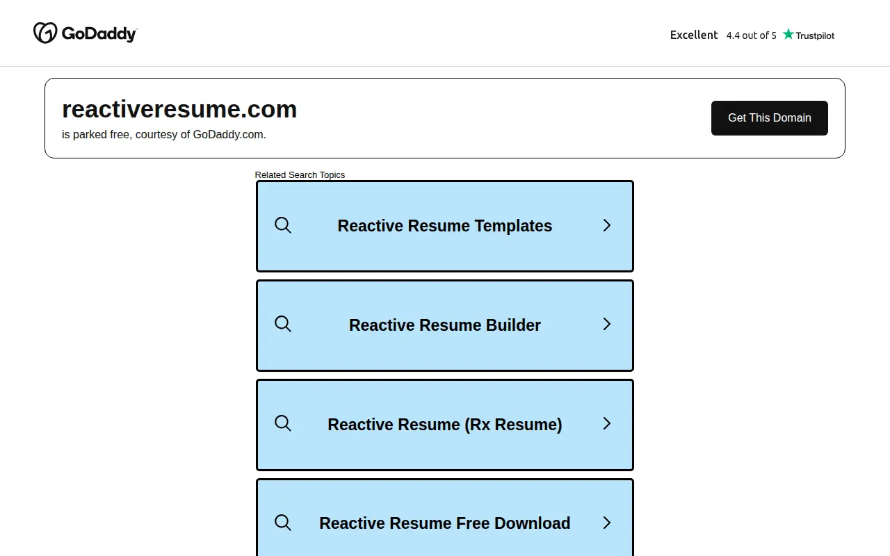 Reactive Resume v5