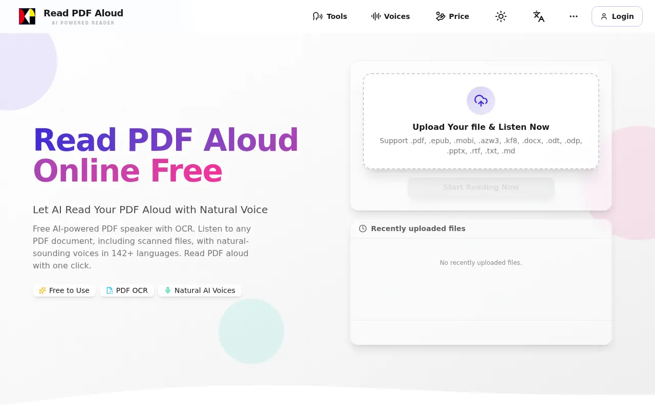 Read PDF Aloud
