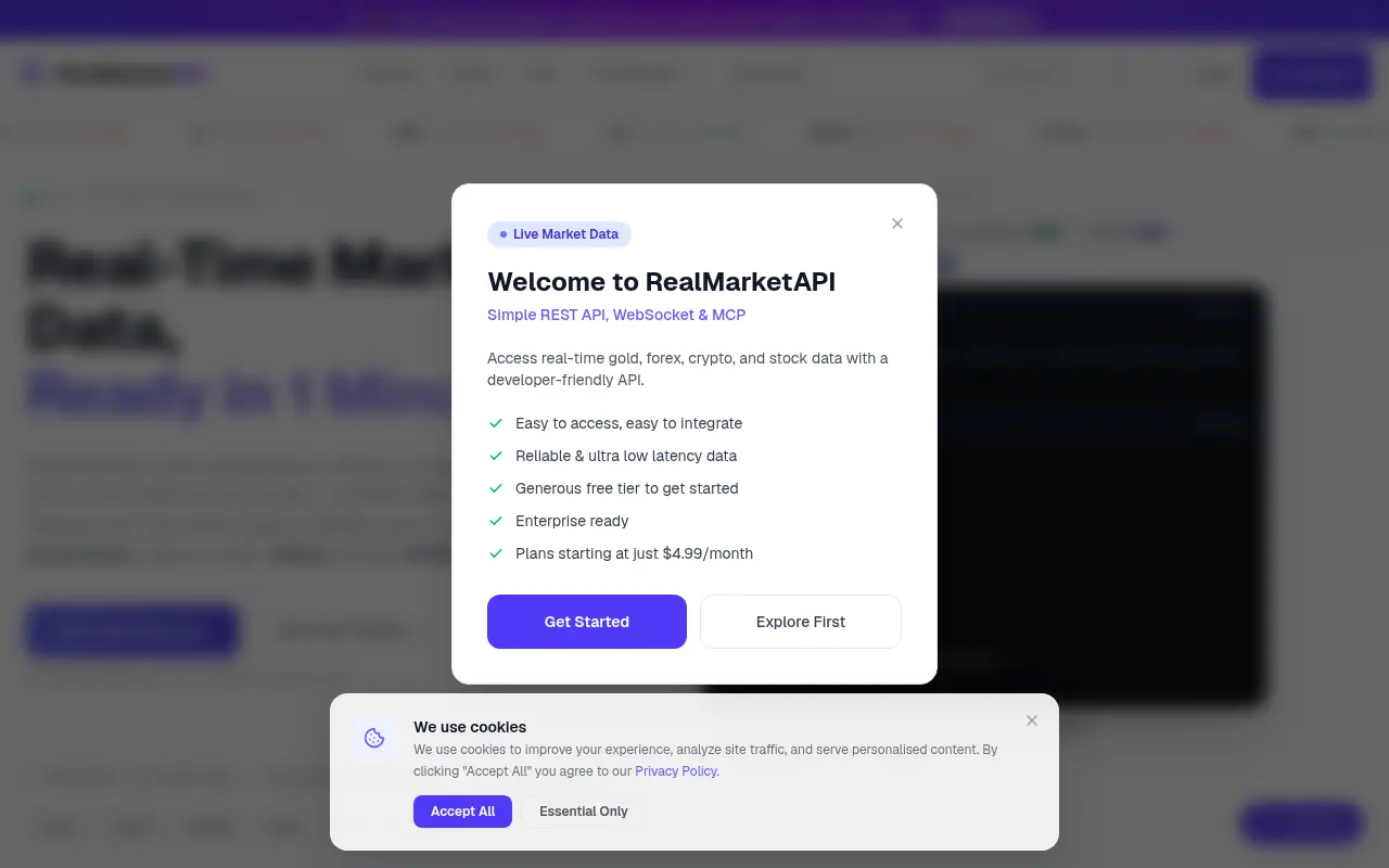 RealMarketAPI