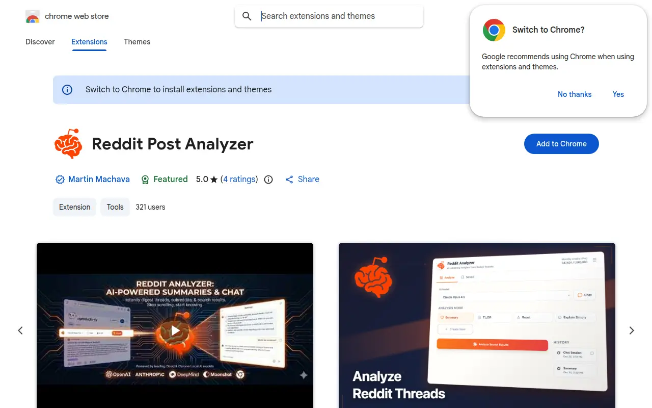 Reddit Summarizer & Analyzer