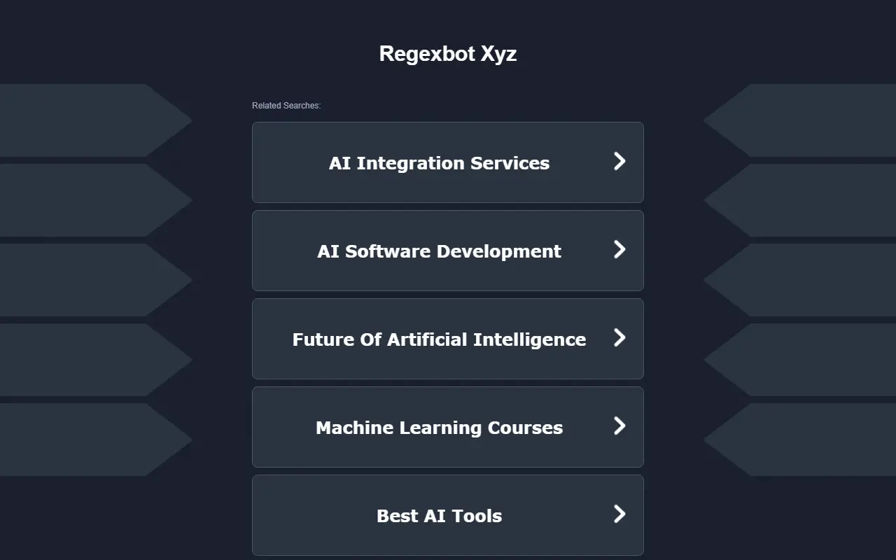 RegexBot