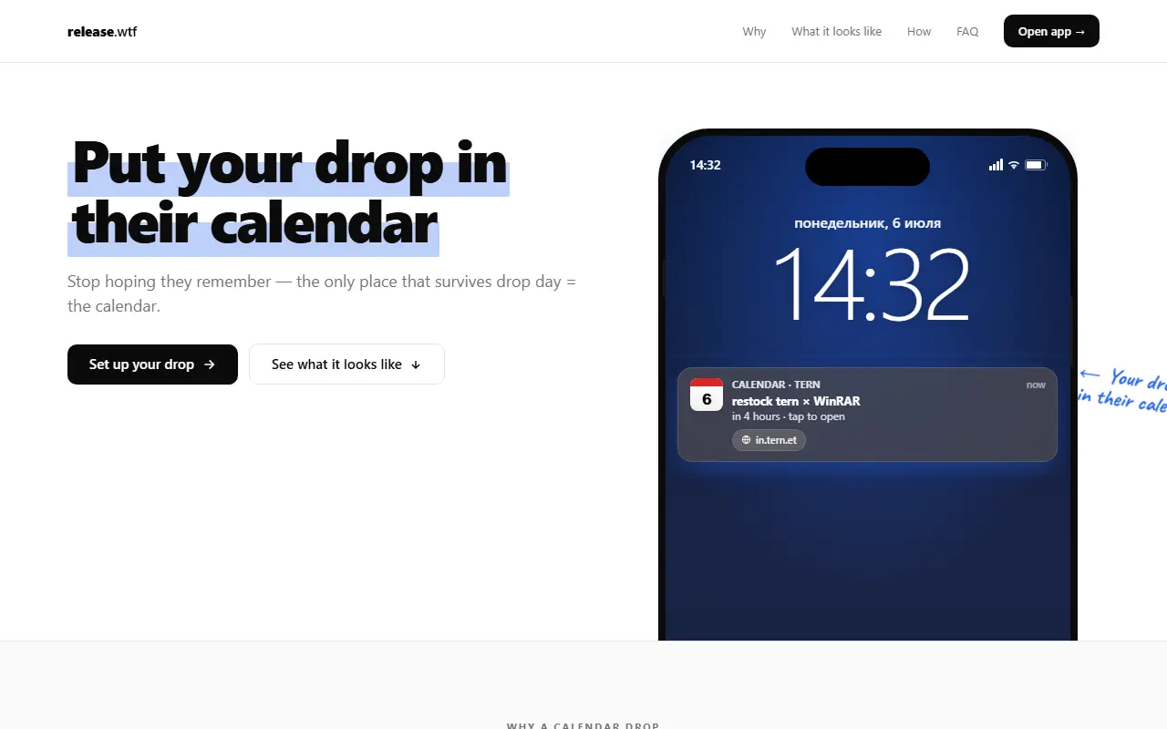 release.wtf