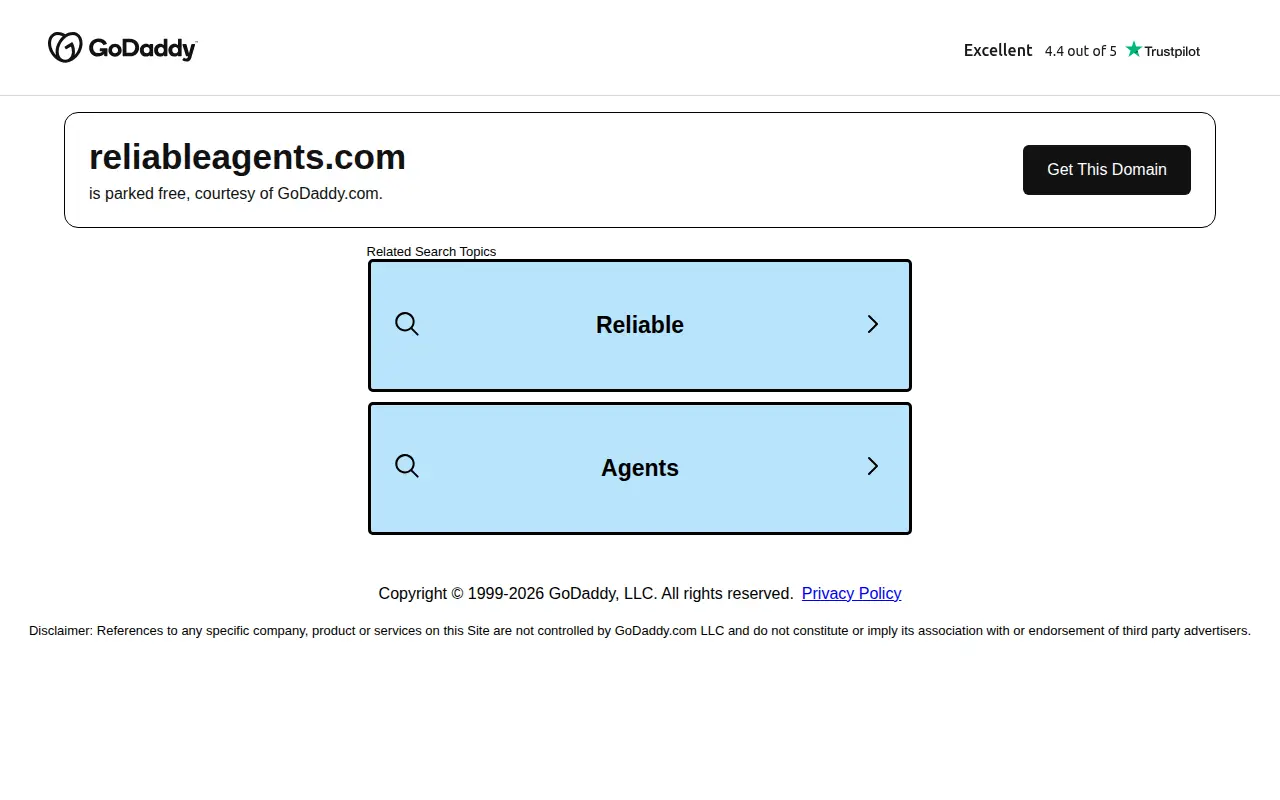 Reliable Agents