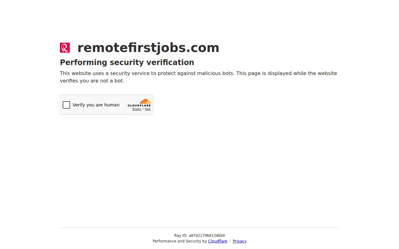 Remote First Jobs