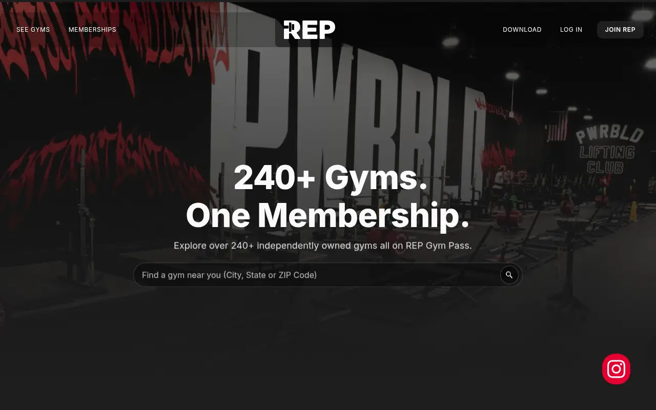 REP Gym Pass