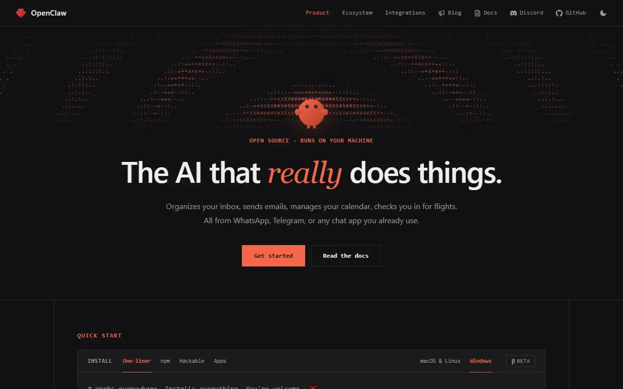 awesome-openclaw website