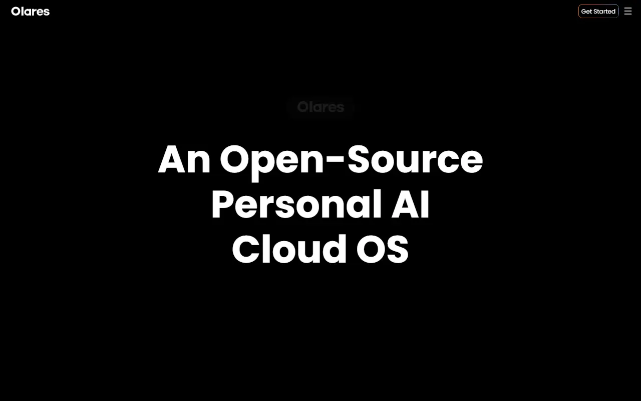 Olares website