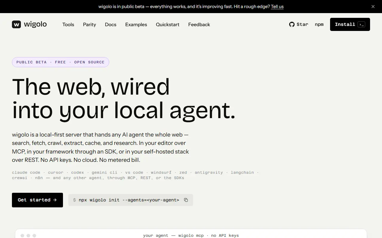 wigolo website