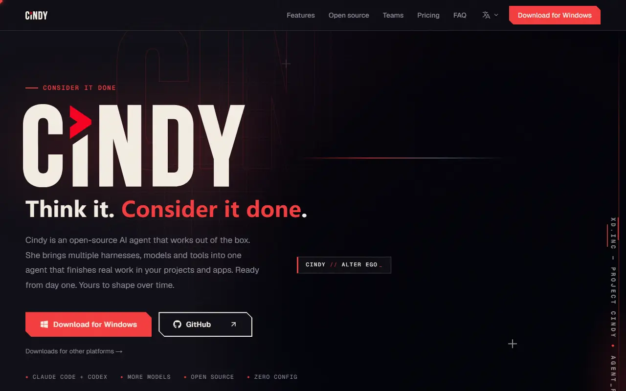 cindy website
