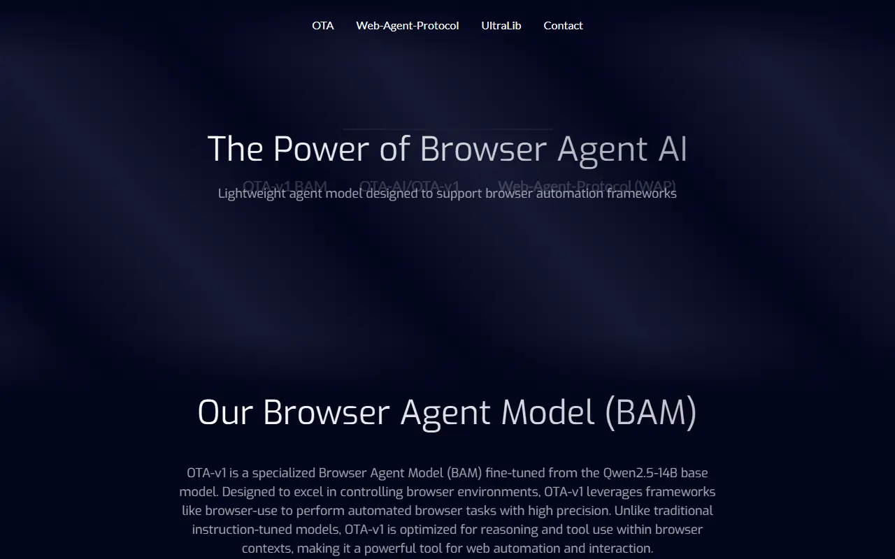 web-agent-protocol website