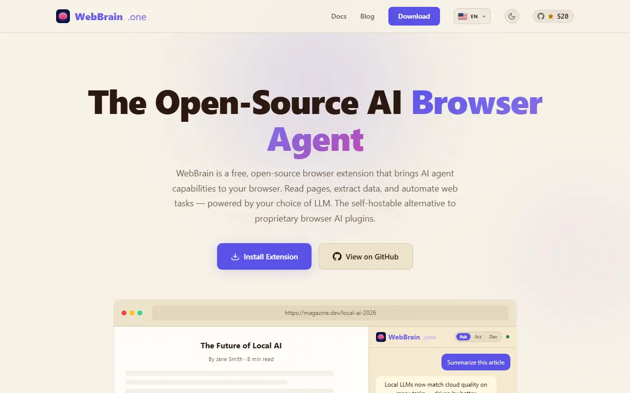 webbrain website