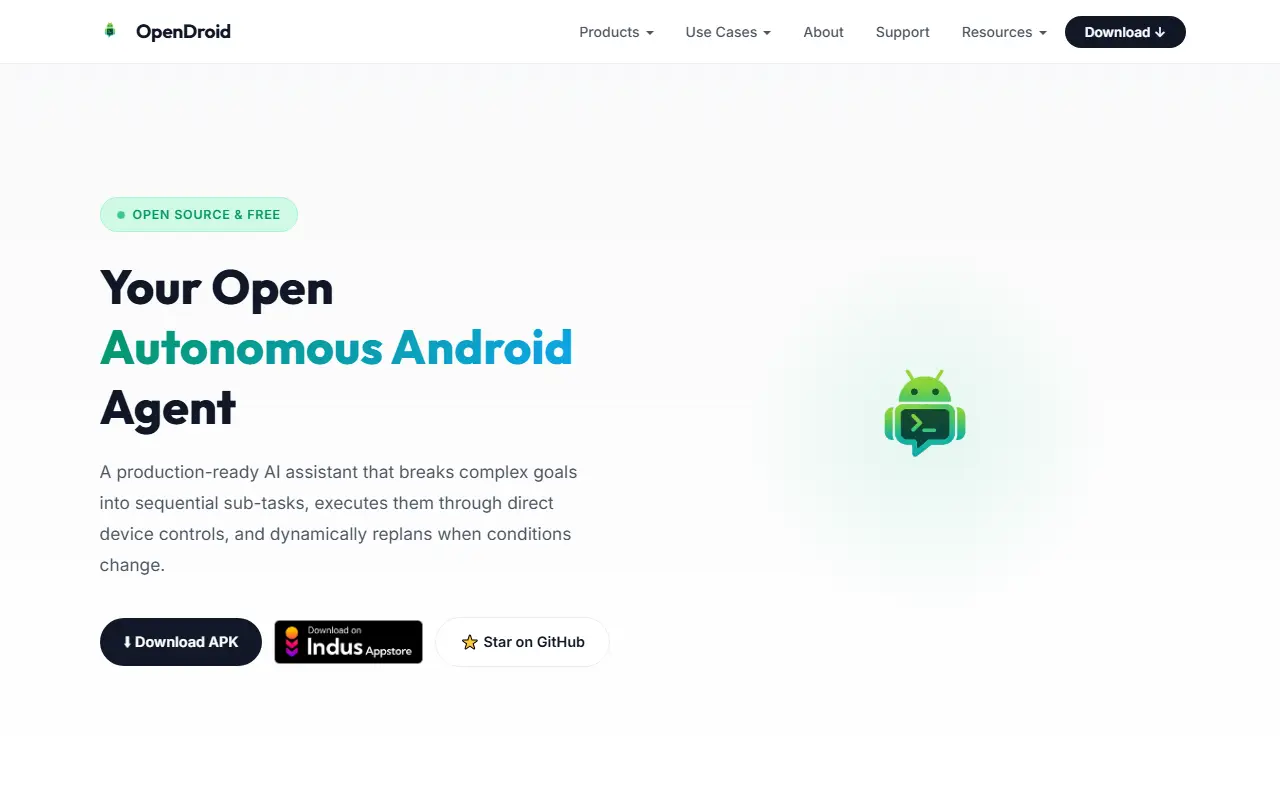 opendroid website