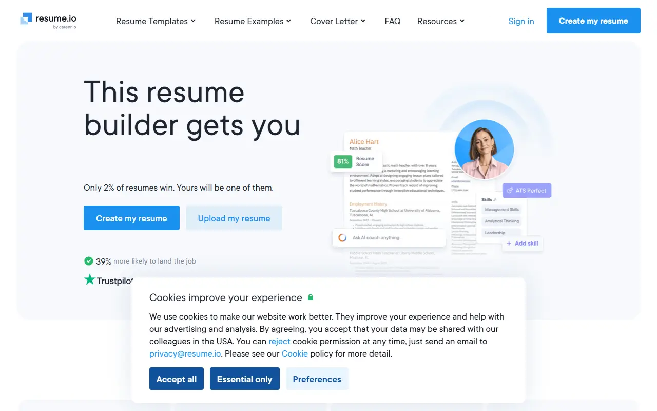 Resume Builder & CV Maker Online 6.0