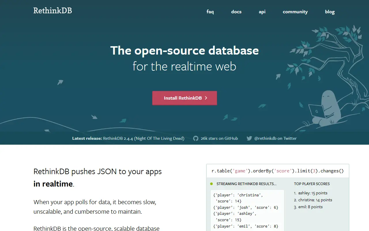 RethinkDB