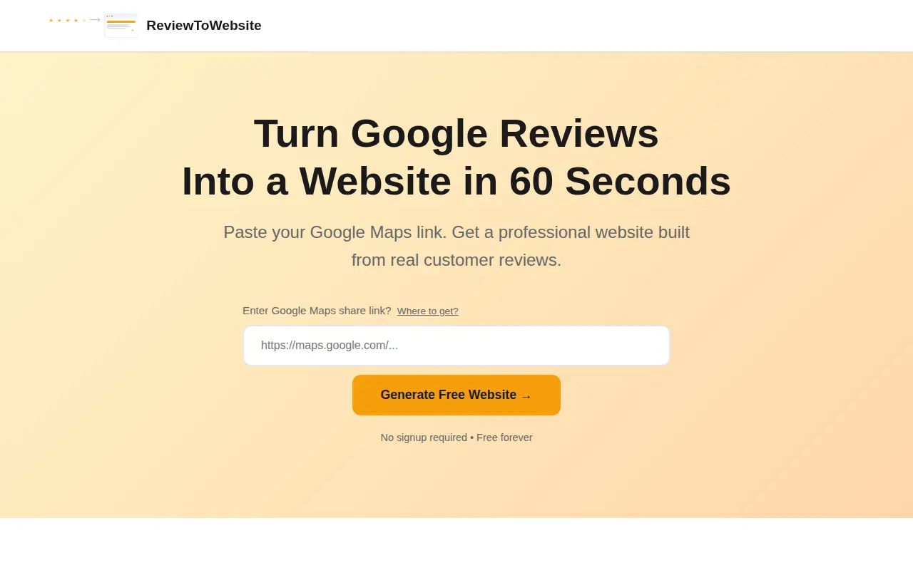 ReviewsToWebsite