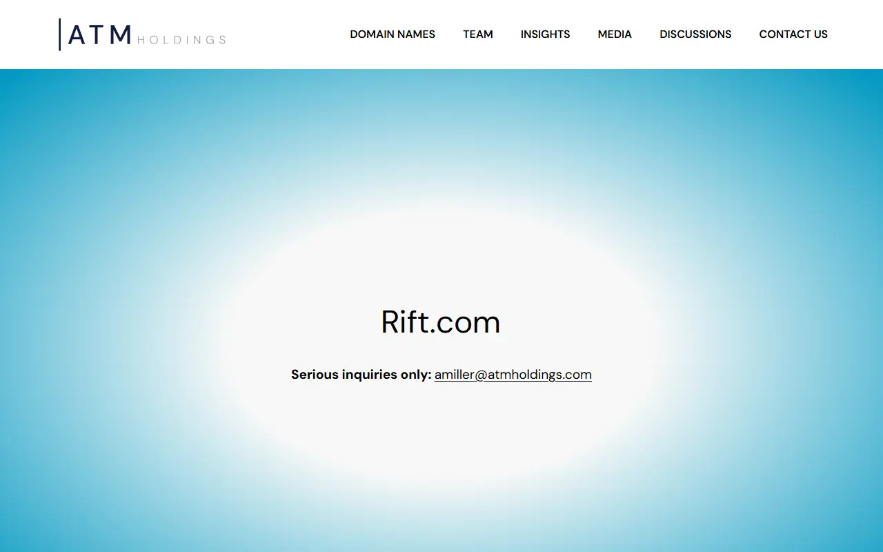 rift