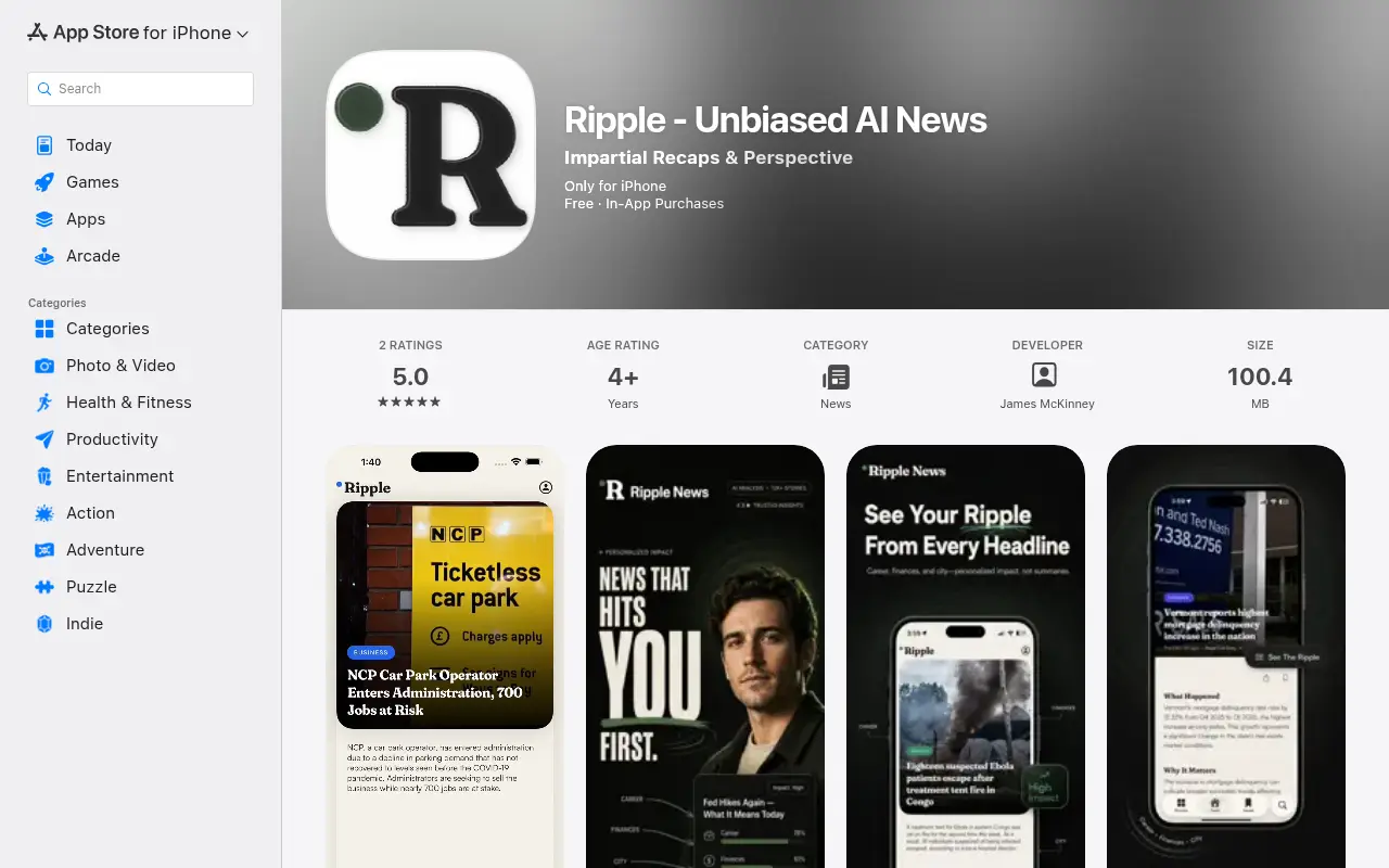 Ripple News - iOS