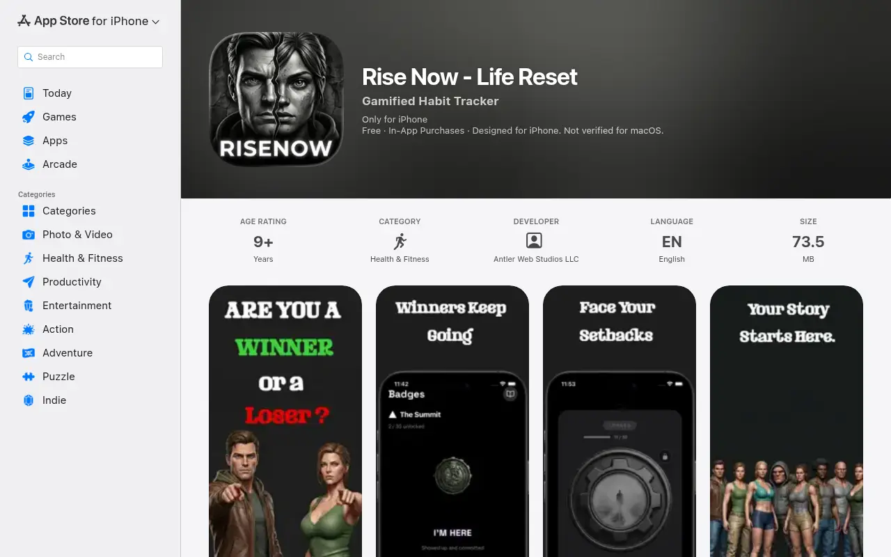 Rise Now - Life Reset