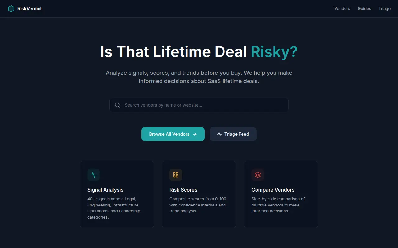 Riskverdict