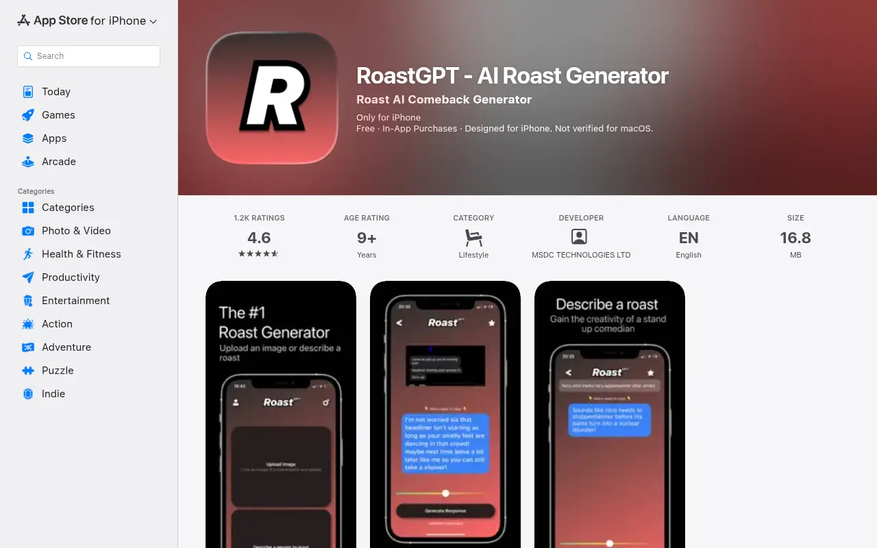RoastGPT