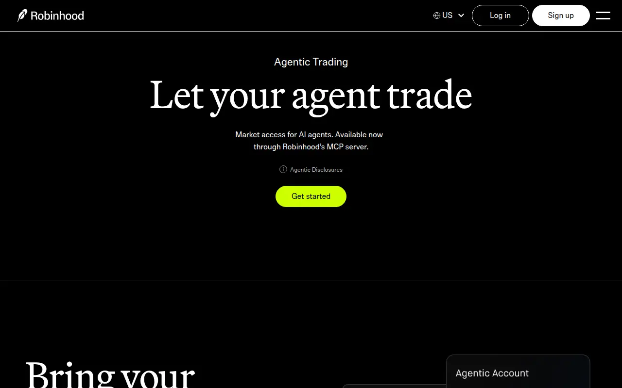 Robinhood Agentic Trading