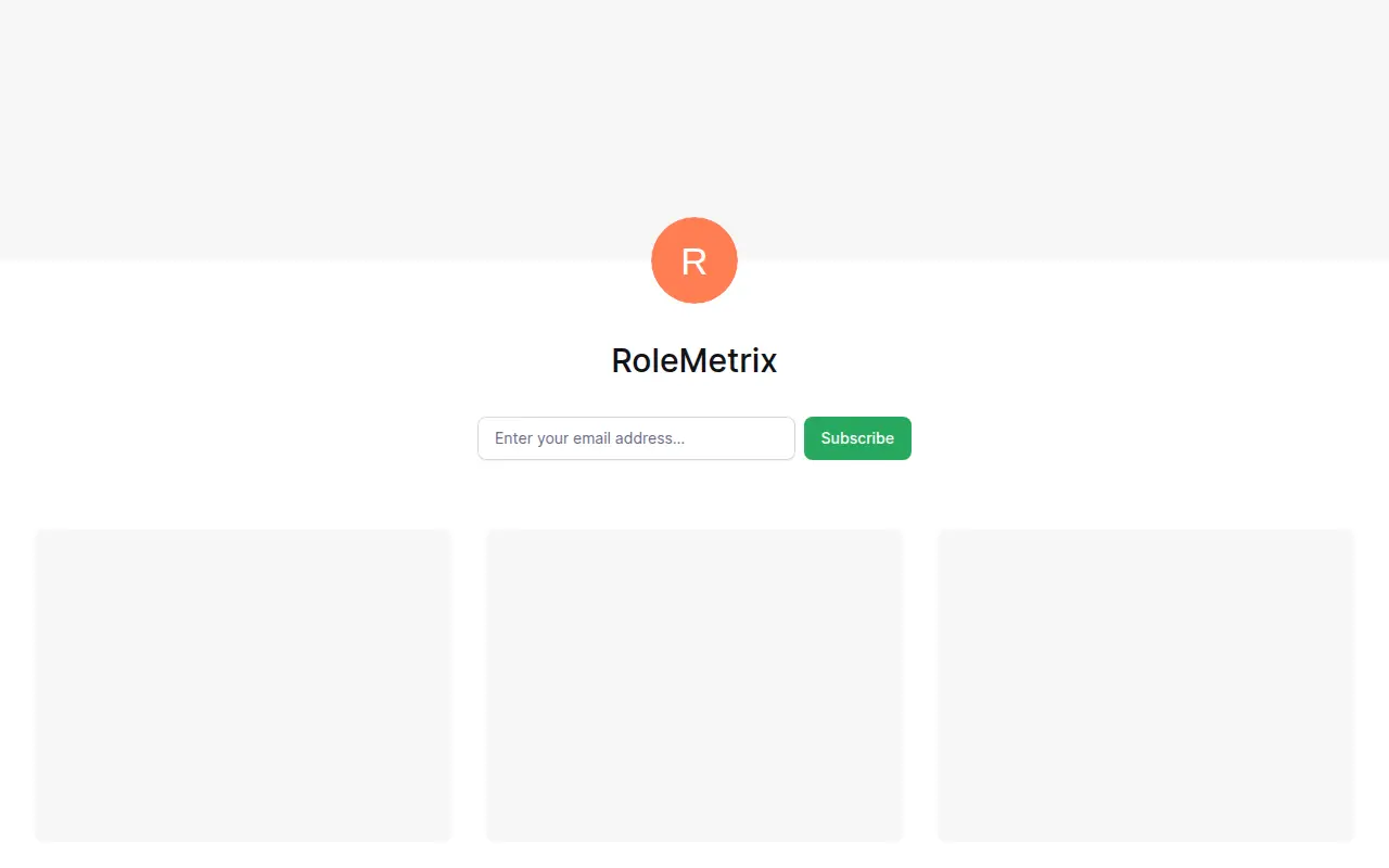RoleMetrix