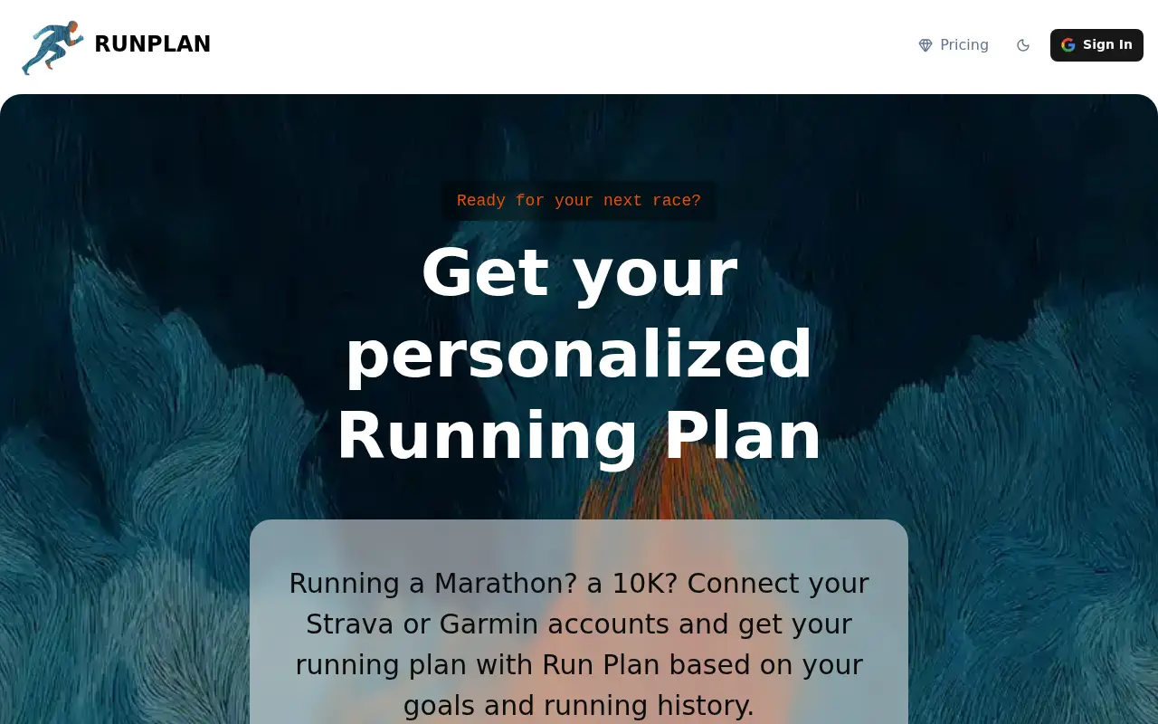Run Plan