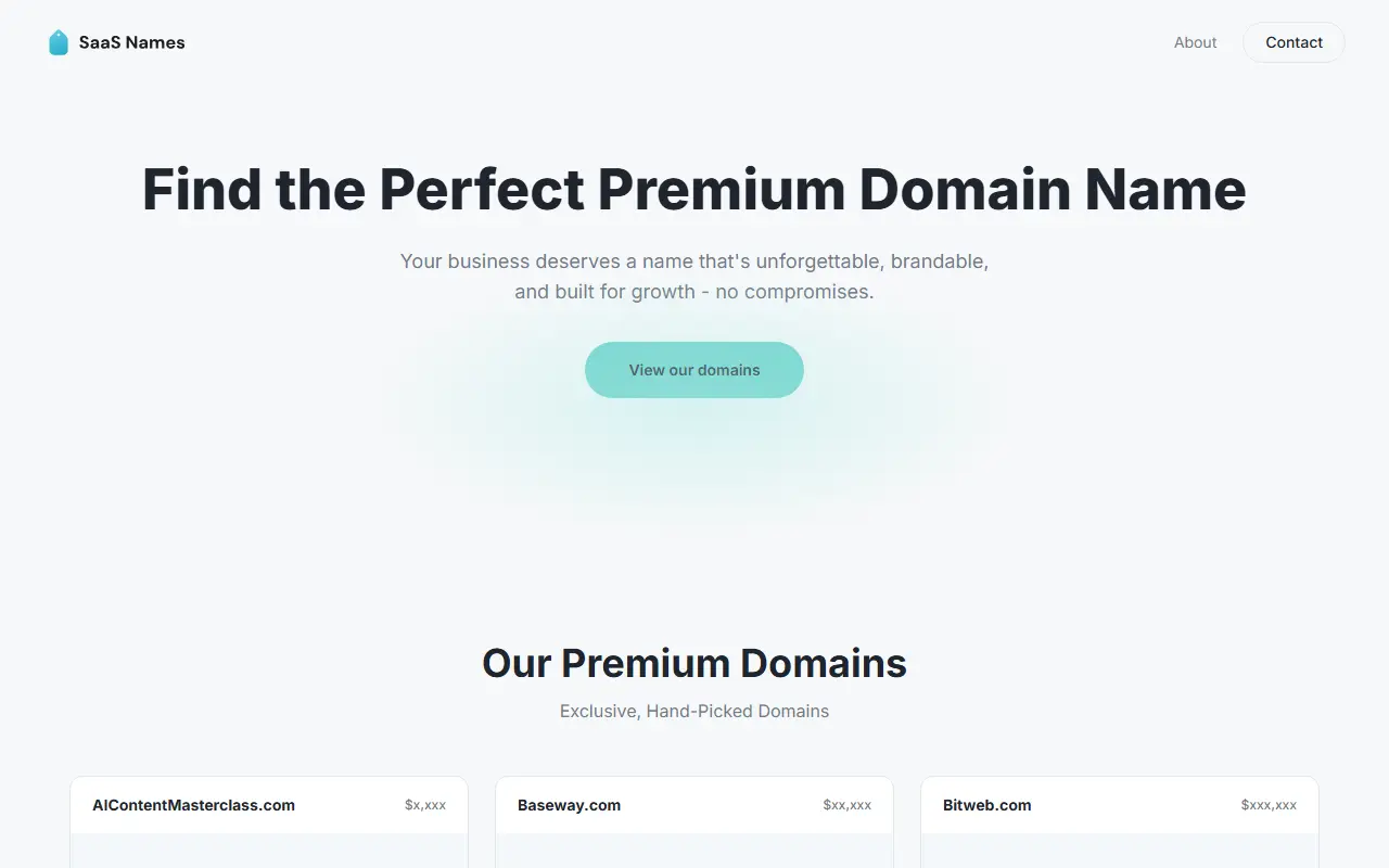 SaaS Names