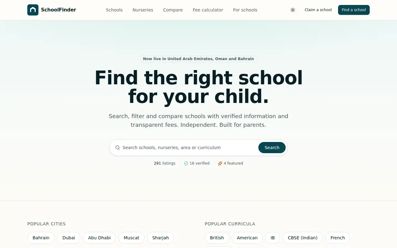 SchoolFinder