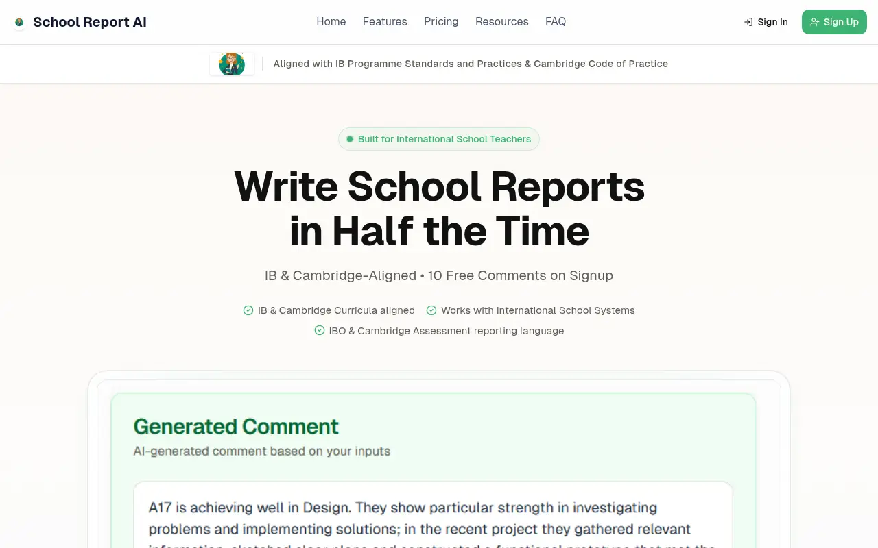 Schoolreportai