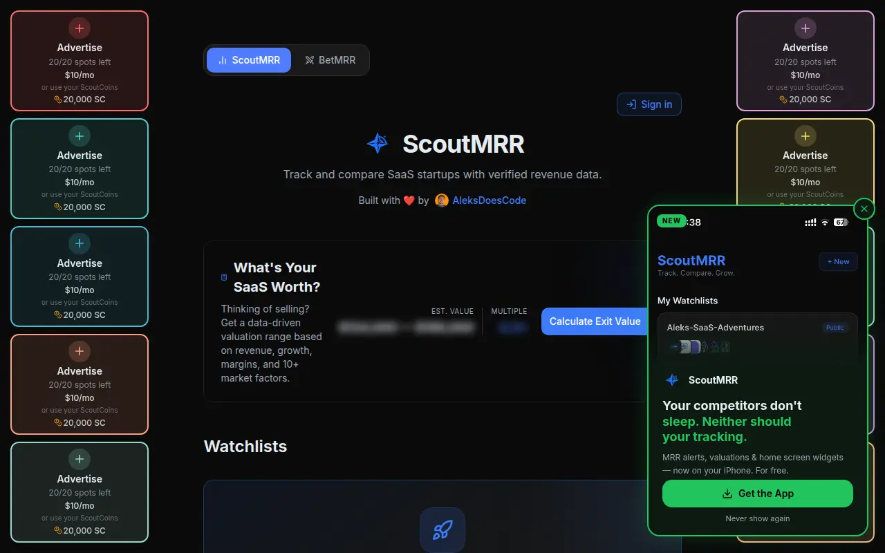 ScoutMRR