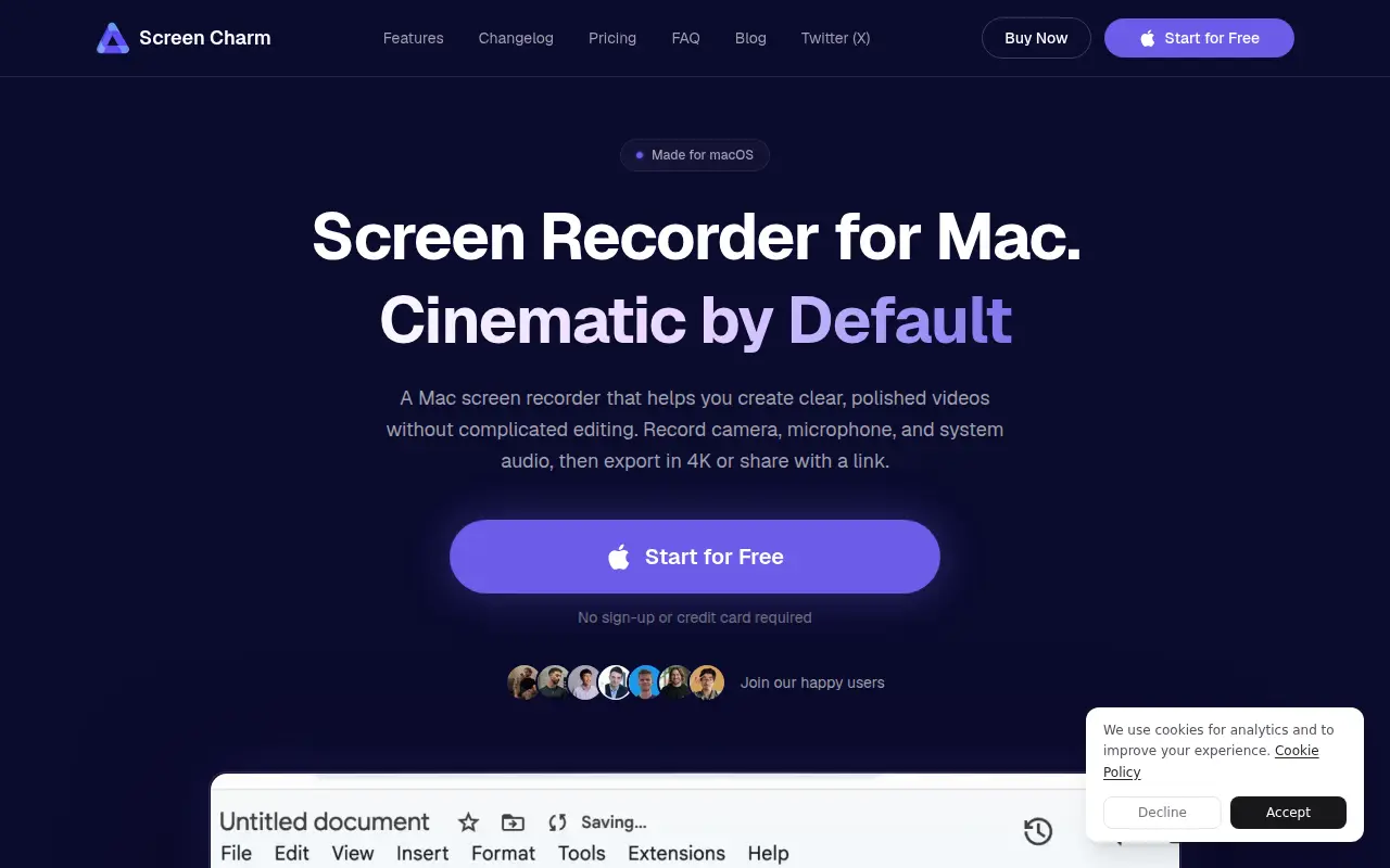 Screen Charm