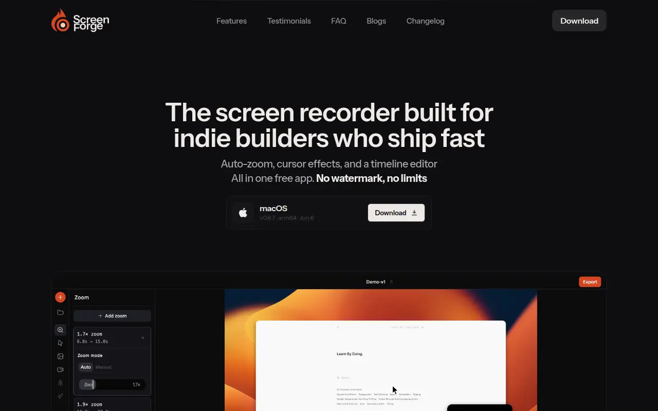 Screenforge